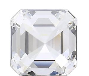 2.87 Ct D couleur Asscher coupe laboratoire cultivé diamant VVS1 clarté excellente coupe utilisation pour boucles d'oreilles et bijoux personnalisés cadeau pour elle - Product Image 4