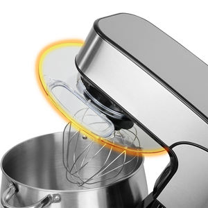 Batidora de Masa Comercial de Alta Resistencia Gmax Professional de 12 Litros y 2000 W, Batidora de Alimentos de Cocina con 6 Velocidades Ajustables para Harina - Product Image 4