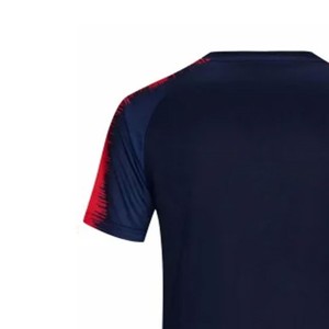 Maillot de football unisexe à col en V, manches courtes, impression sublimée, nom d'équipe personnalisé, couleurs contrastées, évacuation de l'humidité, sport - Product Image 6