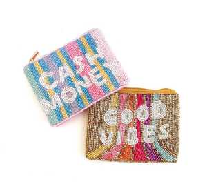 Trendy Handmade Mini Beaded Coin Purse Perfect Wallet for <b>Ladies</b> at Affordable Cost - Product Image 1