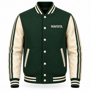 Custom Chenille Patches Reversible Windproof Eco-Friendly Varsity <b>Jacket</b> Outdoor Winter Unisex Vintage Street Wear <b>Jackets</b> - Product Image 4