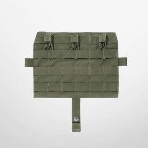 Poche tactique avant vert olive compatible Molle, accessoire détachable fabriqué au Vietnam - Product Image 1