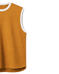 Débardeur Homme Personnalisé Sans Manches en Coton Respirant, Coupe Ample, Style Sportif Décontracté pour la Gym et l'Entraînement Estival - Product Image 2