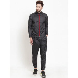 Ensemble de survêtement de sport deux pièces pour homme en coton épais de qualité supérieure, écologique, pour l'entraînement et le jogging, collection automne - Product Image 3