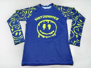 Personalizable de manga completa Rash Guard para hombres Sublimado MMA & BJJ Camisa de compresión con logotipo de longitud larga MMA Rashguard - Product Image 6