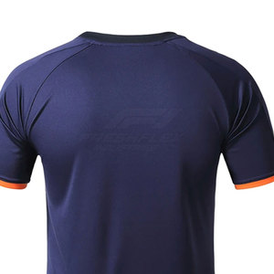 ชุดฝึกซ้อมฟุตบอลแบบใหม่ เสื้อเจอร์ซีย์แขนสั้น ระบายอากาศได้ดี สีสันปรับแต่งได้ คุณภาพสูง ขายส่งและราคาถูก บริการ OEM - Product Image 4