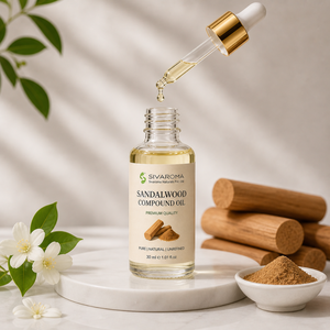 Huile de santal pure pour la fabrication cosmétique, la création de parfums, les applications d'encens et le développement de produits aromatiques de luxe - Product Image 1