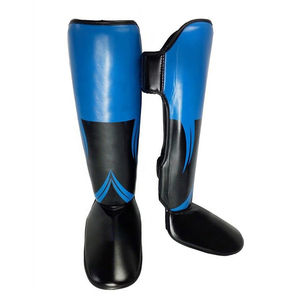 Protection des tibias pour la boxe, le MMA et le kick-boxing, dernier design, matériau PU, protection professionnelle, protection douce pour les jambes des adultes - Product Image 3