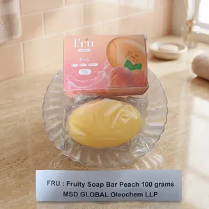 สบู่ก้อนฟรุ๊ตตี้ พีช 100 กรัม บำรุงผิวชุ่มชื้นสำหรับทุกสภาพผิว - Product Image 4