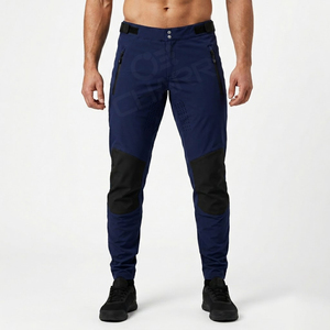 New Design Custom Made Printed Breathable <b>Light</b> Weight MTB Mountain Bike Pants Custom Colors Logo Anti-UV Polyester/Nylon - Product Image 2