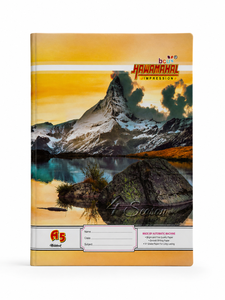 Hawamahal <b>A5</b> Ruled <b>Notebook</b> 18x24cm | 60 GSM Premium White Paper School & Office Writing Journal Exercise Book - Product Image 1