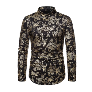 Camisa Casual de Caza Estilo Western para Hombre, Personalizada, con Botones, Manga Larga, Protección UV, Absorbe la Humedad, para Campamento, Playa y Pesca - Product Image 1