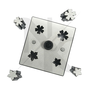 Cutter à disque en acier inoxydable de qualité supérieure, forme fleur à 4 pétales, 4 poinçons, haute performance, tailles personnalisées, outil métallique pour la fabrication de bijoux - Product Image 6