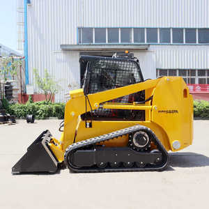 Hot Selling China OEM Skid Steer Loader Mini <b>Track</b> Loader Hydraulic Compact Loader Machine for Farm Road Construction Work - Product Image 4