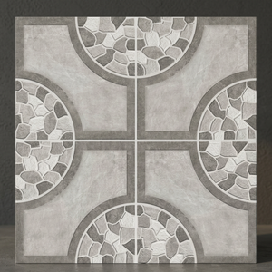 Carreaux de sol de stationnement extérieur 400x400mm Carreaux de pavé de jardin semi-porcelaine Carreaux de mur et de sol extérieurs décoratifs pour projets - Product Image 4