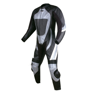 Combinaison de course en cuir pour moto, en cuir de vachette, respirante, imperméable, avec logo personnalisé, personnalisable, combinaison professionnelle pour motards - Product Image 2