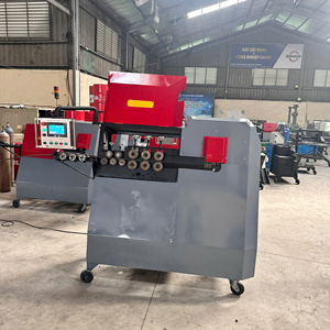 Máquina Automática para Doblar y Cortar Estribos de Alambre de Acero Inoxidable con Sistema PLC CNC, Motor y Componentes de Motor de 2.6kW y 450kg - Product Image 2
