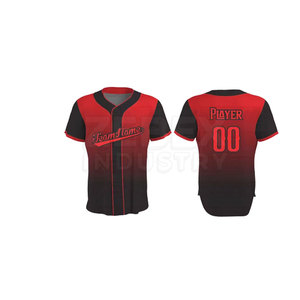 Conjunto de Ropa Deportiva Personalizada para Equipos, Uniforme de Béisbol de Tela de Poliéster Transpirable de Alta Calidad, Servicio OEM, Entrenamiento para Hombres Adultos - Product Image 5