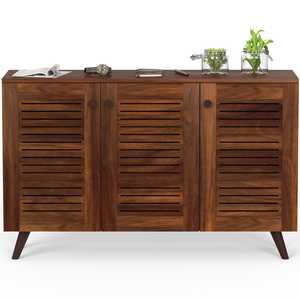 Meuble à chaussures autoportant Carlem à 3 portes, design gain de place - Product Image 2