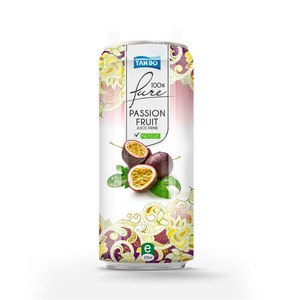 Bebida Tropi Juice 330ml Lata Corta de Aluminio 100% Puré de Fruta Saborizado Bajo en Grasa Esterilizado Recién Exprimido 5 Brix Guayaba Sandía - Product Image 2
