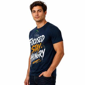 Individuelles Herren-T-Shirt mit Motivationszitat, Sommerliches Casual Hip-Hop Streetwear-Shirt, Atmungsaktives Baumwoll-Grafik-Oberteil - Product Image 1