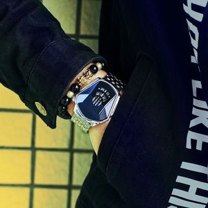Reloj Deportivo de Moda para Hombre 5003, Correa de Malla Magnética Informal, Reloj Tecnológico - Product Image 2