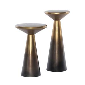 Solid Design Iron Metal Side <b>Table</b> Black Finished for Living Room Bedroom Decorative Furniture <b>Round</b> Side <b>Table</b> End <b>Table</b> - Product Image 2