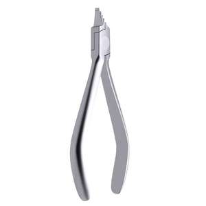 Pince à boucler dentaire en acier inoxydable de qualité supérieure 13 cm, pince Nance orthodontique, pliage manuel, finition miroir, ergonomique - Product Image 1