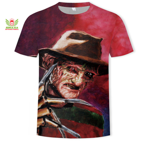 เสื้อยืดพิมพ์ลายซับลิเมชั่นผู้ชาย โพลีเอสเตอร์ 100% สไตล์วินเทจ ทรงเข้ารูป คุณภาพสูง ราคาส่งจากโรงงาน - Product Image 6