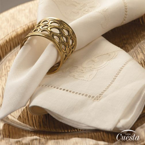 Botanical Gold Branch Napkin Rings Metal Leaf Napkin Buckle Holder for Luxury Hotel Restaurant <b>Table</b> Decor Christmas - Product Image 3