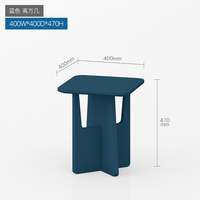 Table basse de luxe à vent nordique avec épissage simple pour zone de loisirs côté maison ou bureau quelques combinaisons d'angle de canapé