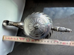 Jarra elegante de acero inoxidable plateado de primera calidad, duradera, perfecta para servir agua, jugo y para uso diario en el hogar, procedente de la India. - Product Image 6