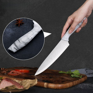 Couteau de chef en acier inoxydable, outil de découpe professionnel pour la viande, le poisson, les légumes, les fruits et les herbes - Product Image 5