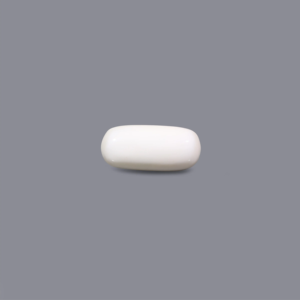 Natural White Coral Loose Gemstone 4.1 Carat Certified Calibrated Wholesale - Product Image 1