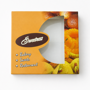 Custom Fancy <b>Sweet</b> Gift <b>Packaging</b> Box | Premium Bakery Mithai Dessert & Food <b>Packaging</b> Box for Festive Retail & Gift Use - Product Image 1
