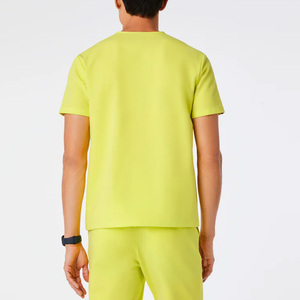 Conjunto de Uniformes Médicos Unisex para Hospital, Material Spandex, Manga Corta, Estilo Jogger - Product Image 2