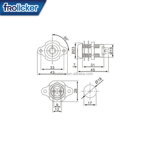 2 broches 31 MM interrupteur de verrouillage pour Machine de jeu Firelink machine - Product Image 2