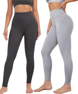 Leggings de sport tricotés pour femmes, taille haute, extensibles, pour fitness, yoga, course et entraînement, avec compression - Product Image 3