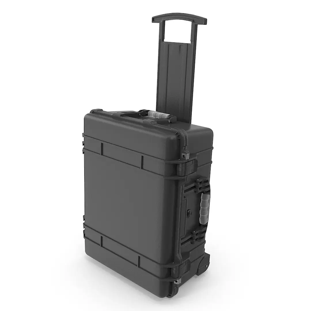 High Quality Flight Large Storage Portable PP Hard Plastic Tool Equipment Case Rolling Boxes With Wheels