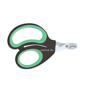 Ciseaux de manucure et pédicure pour soins des cuticules, lames courbées affûtées, Bella Nail Scissors Cat Precision en acier inoxydable - Product Image 2