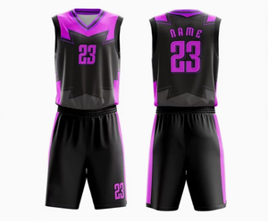 Uniformes de Baloncesto Personalizados Premium de Secado Rápido, Conjunto de Jersey con Cuello en V Completo, Ropa Deportiva Transpirable para Equipos - Product Image 6