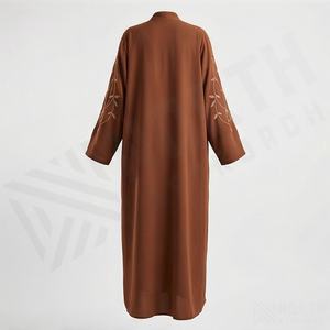 Último Diseño de Abaya Personalizada para Mujer, Alta Calidad, Bajo MOQ, Precio Accesible, Ropa Modesta y Cómoda, Venta al Por Mayor - Product Image 2
