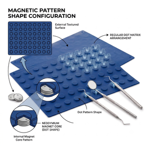 <b>Silicone</b> Magnetic <b>Mat</b> Manual Clinic Use High-quality - Product Image 1