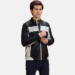 Chaquetas de Cuero Genuino para Hombre, Moda de Invierno, Personalizables, Multicolores, con Cierre, Marca Propia, Superventas - Product Image 6