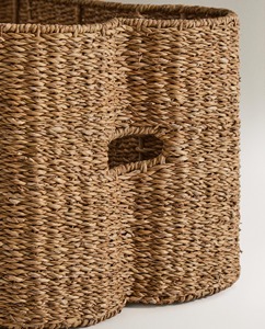 Juego de 3 cestas para mascotas hechas a mano, cestas de almacenamiento ecológicas, venta al por mayor, hechas en Vietnam - Product Image 5