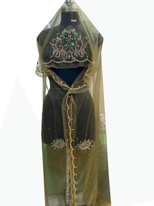 Conjunto de Novia de Diseño de 3 Piezas, Garbasar Gogra Dirac, Tela de Encaje de Secado Rápido de Primera Calidad, Jacquard Tejido con Patrón Sólido - Product Image 6