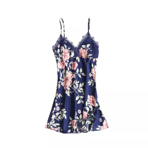 Conjunto de Pijama Sexy de Encaje para Mujer, 100% Algodón, Ropa de Dormir Térmica, Bata de Baño, Personalizable - Product Image 3