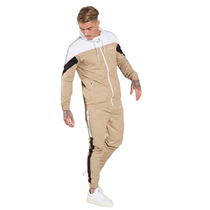 Survêtements élégants OEM en coton imprimé pour hommes, ensemble sweat-shirt et pantalon de survêtement respirant en coton avec logo personnalisé pour hommes - Product Image 5