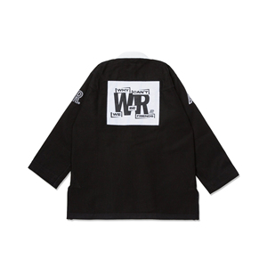Kimono de BJJ Brasileño Negro Transpirable de Corte Holgado Shoyorol con Logotipo Personalizado 100% Algodón de Alta Calidad Uniforme de Artes Marciales Lote 60 - Product Image 2