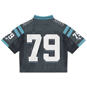 Camiseta Deportiva Personalizada 2026, Cuello en V, Sublimada, Hombros Caídos, Malla Transpirable, 100% Poliéster, Antibacteriana, Sin Costuras, Corte Holgado para Hombre, OEM - Product Image 5